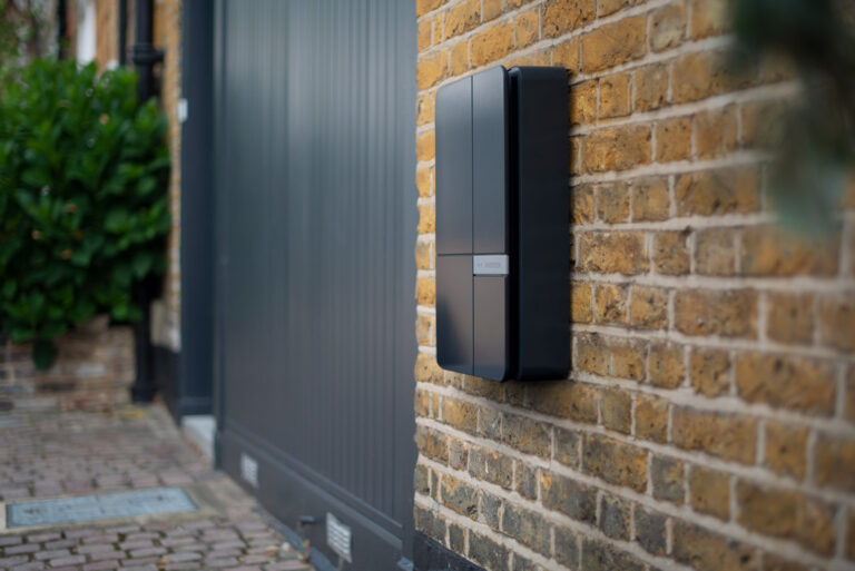 Here’s looking at you! The A2 in Nearly Black front and body on London stock brick. Contemporary and old do work together.